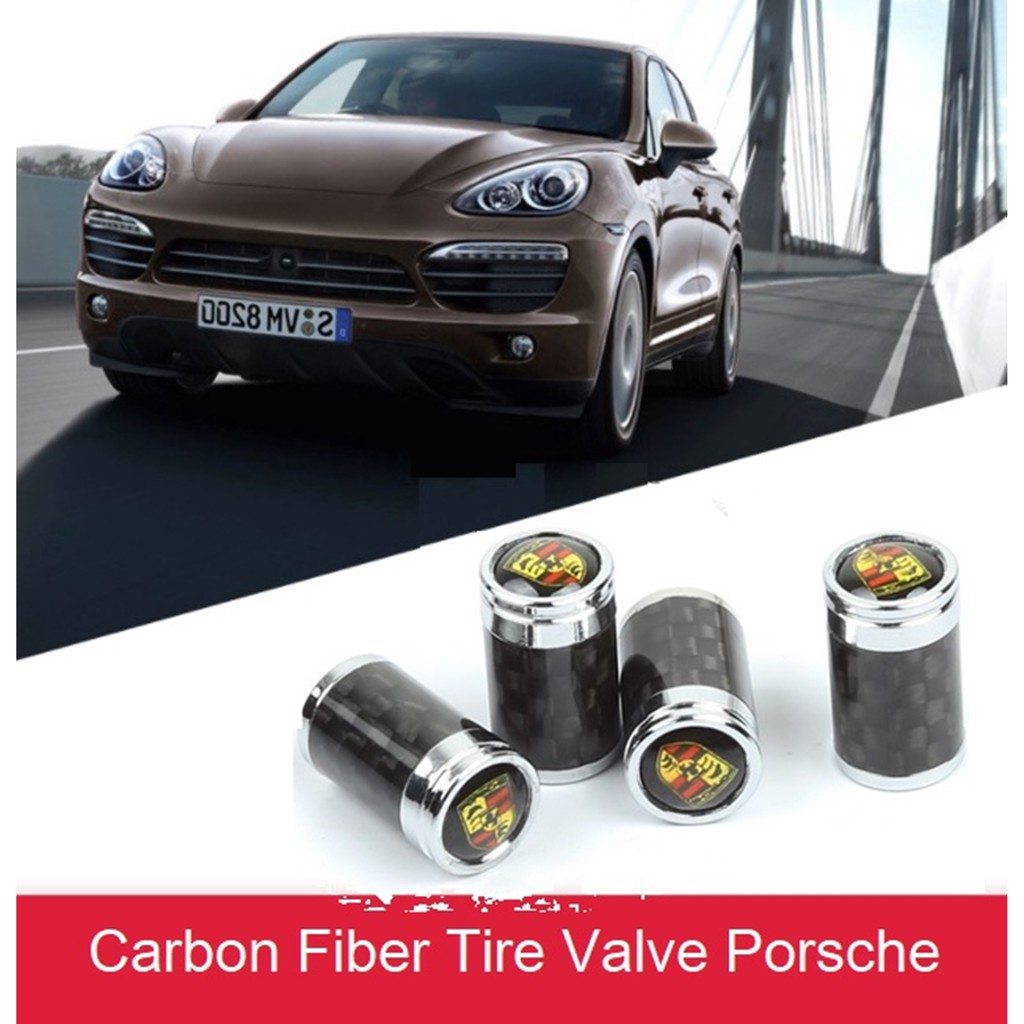 Tampa Bico Valvula dos Pneus Compativel com Porsche Cayenne Macan Panamera 911