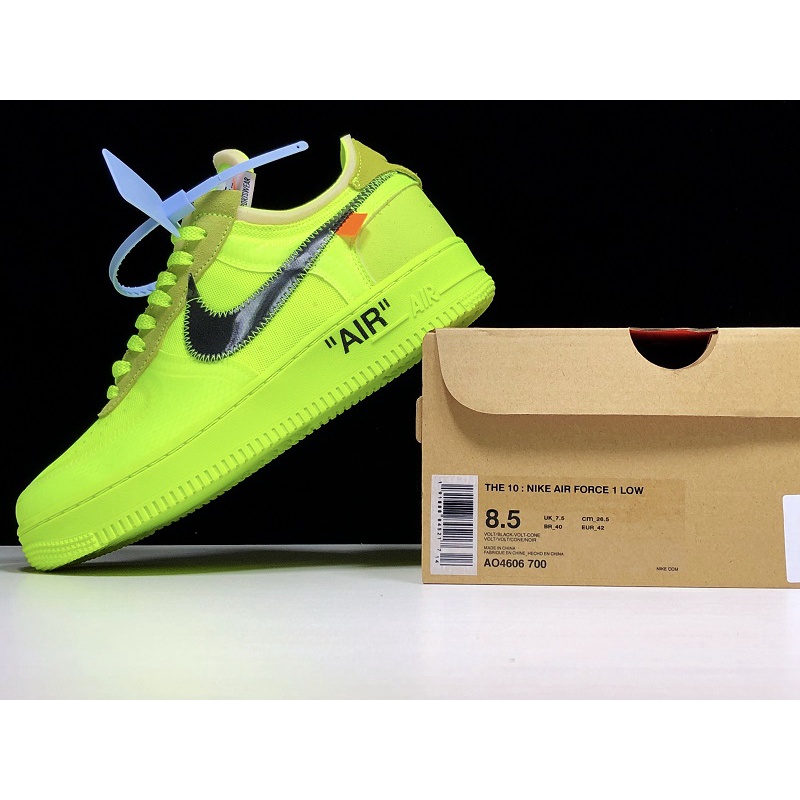 Air force verde fluo sale