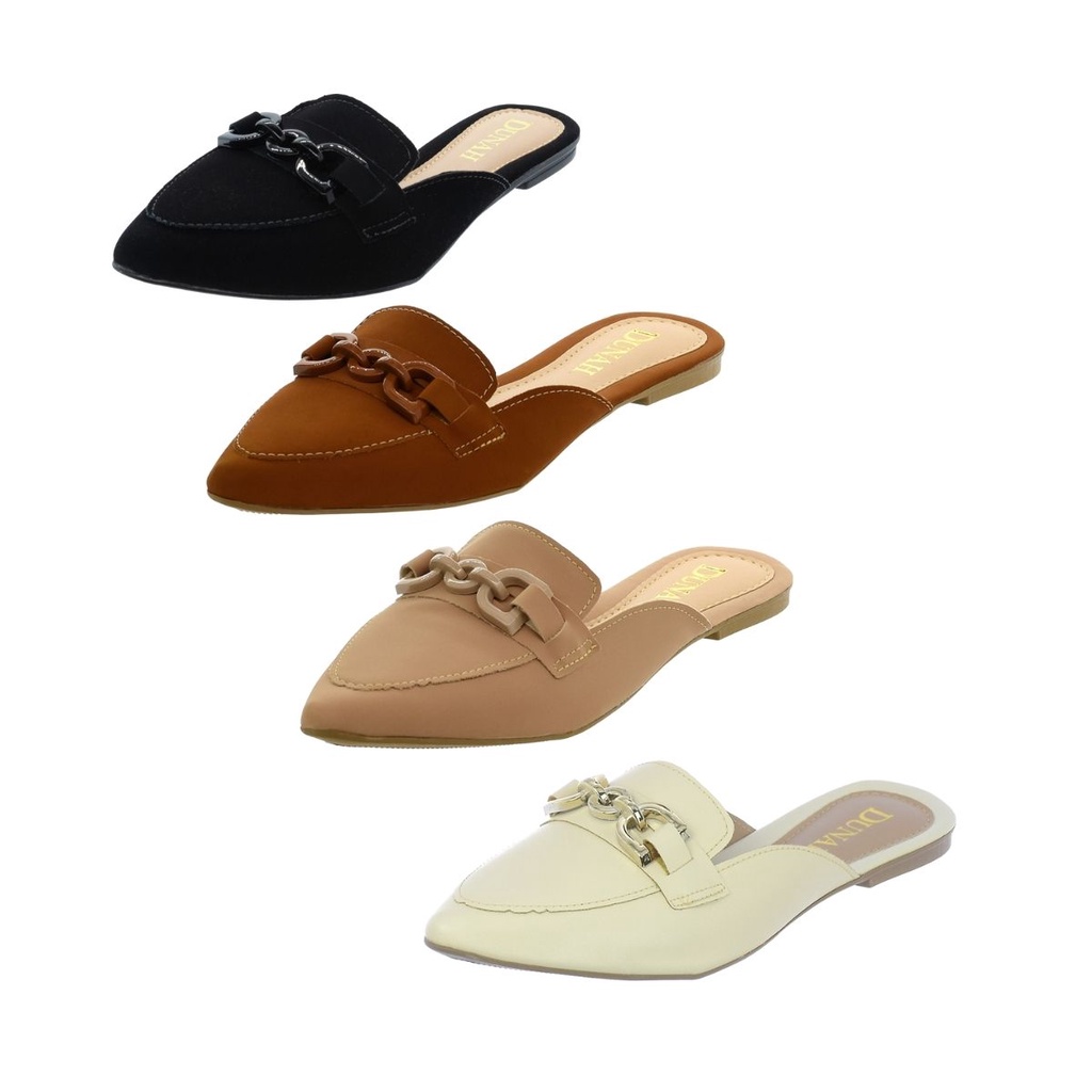 Sapatilha Feminina Mule Básico Confort novidade Original Tênis Sandália Chinelo Rasteirinha