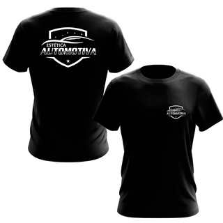 Camiseta Estética Automotiva Uniforme Profissional Serviço