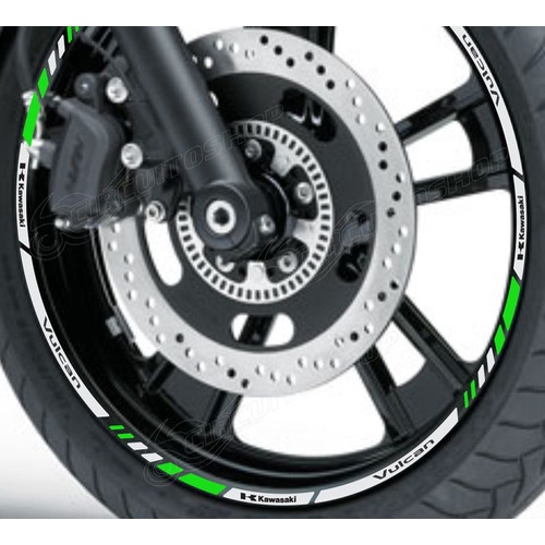 Friso Adesivo Refletivo Roda M6 Moto Kawasaki Vulcan