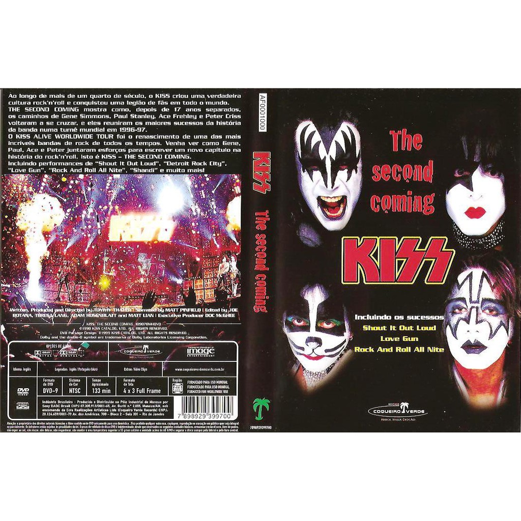 Kiss 3 dvds bootlegs raros Documentario legendado