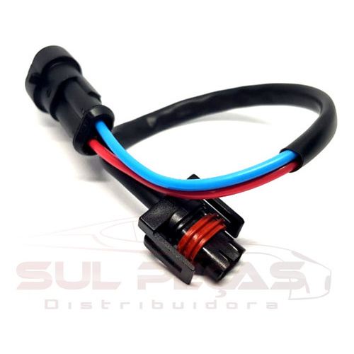 Plug Chicote Para Bico Injetor Fiat Uno Mille 01 Bico