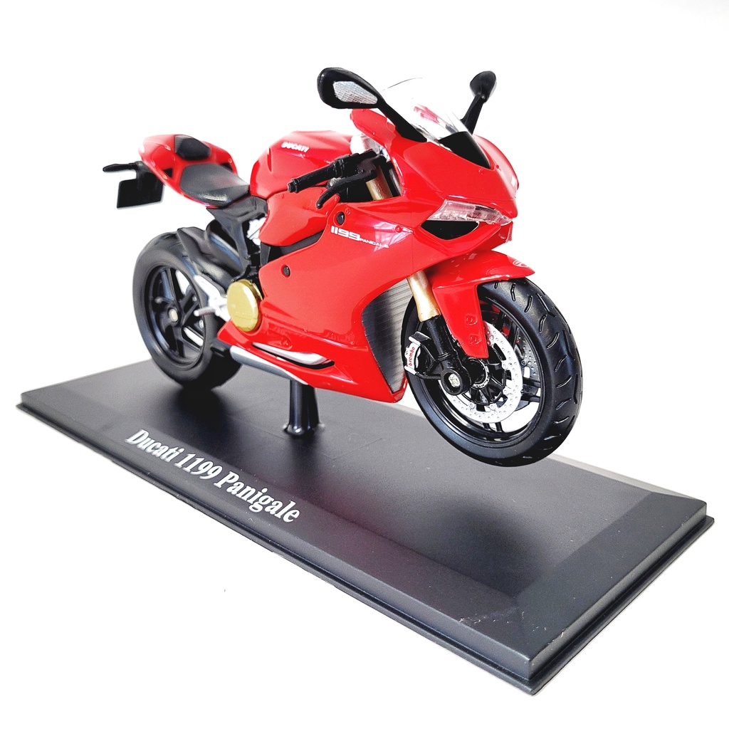 Miniatura Moto Ducati Panigale 1199 Maisto C/ Base 1/12