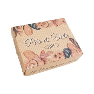 Caixinha de Versículos Diários | Pão de Vida | Pão e Listra em Oferta na Shopee