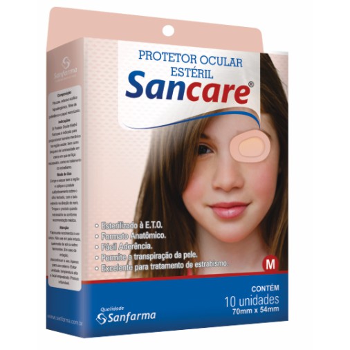 PROTETOR OCULAR ESTERIL (M) C/10U-SANCAR