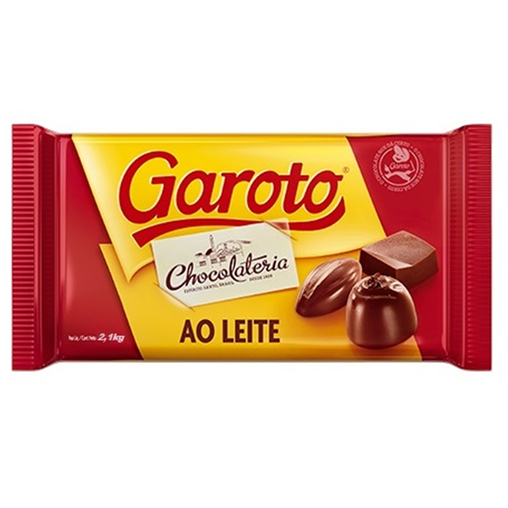 Barra de Chocolate ao Leite 2,1kg - Garoto