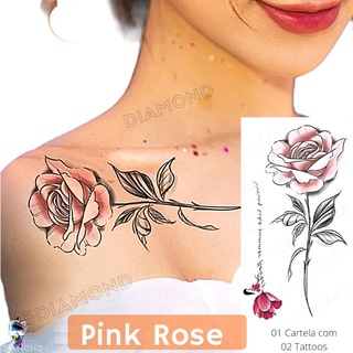 Tatuagem Temporaria Falsa Feminina E Masculino Shopee Brasil