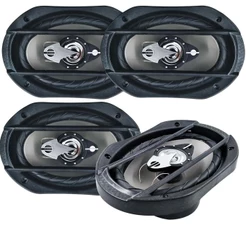 Kit 2 Pares De Falantes 6x9 Pol 400w Rms Auto Orion