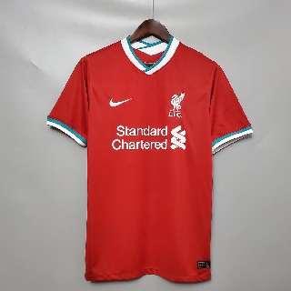 20 / 21 Camisas De Futebol Liverpool Casa M.Salah Firmeno ...