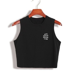 Regata Feminina Cropped Anti Social Club
