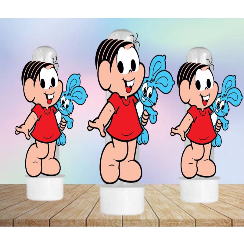 20 Apliques para tubetes Mônica em Oferta na Shopee