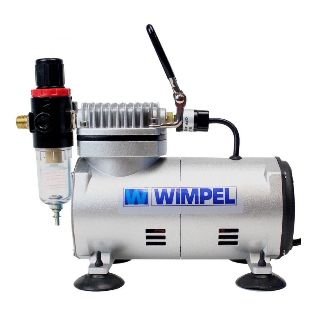Compressor Wimpel Comp1 Compacto E Silencioso P/ Aerografia | Shopee Brasil