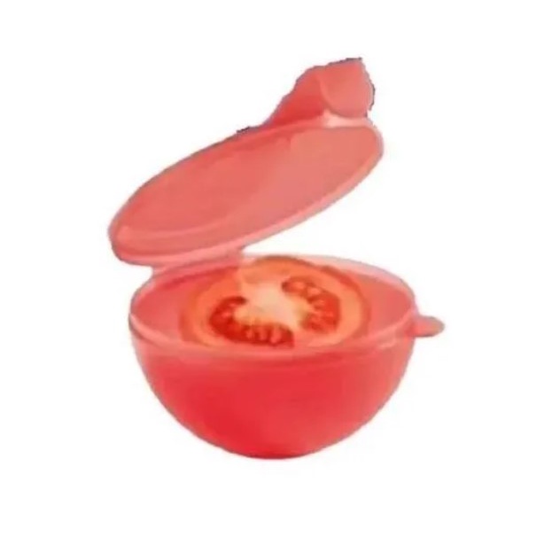 Tupperware Conserva Metade 200ml Vermelho