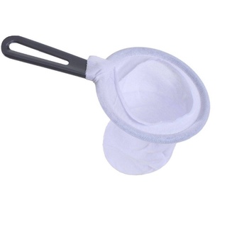 Kit 5 Coador de Cafe Unidades Grande Tecido Algodão Cabo Plástico