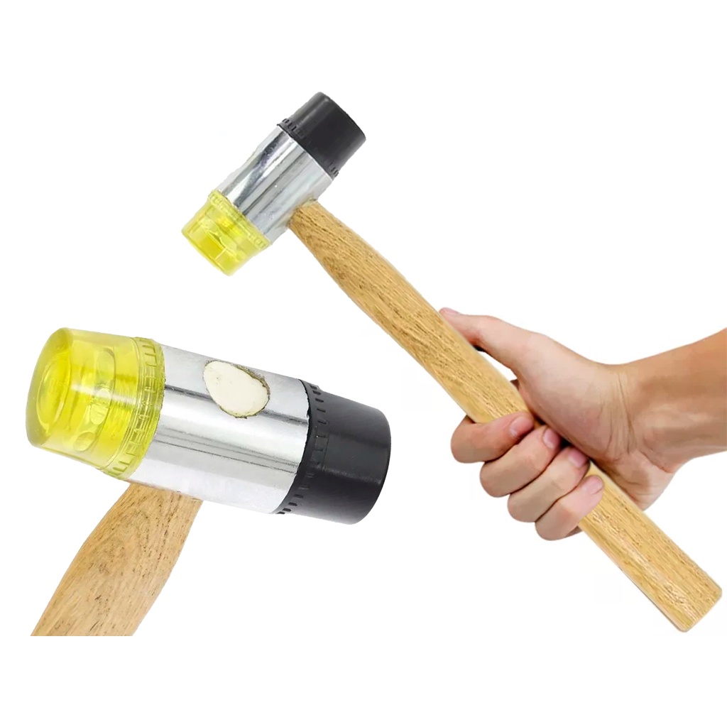 Martelo Precisão Pontas Borracha/ Plástico - Martelinho Ouro