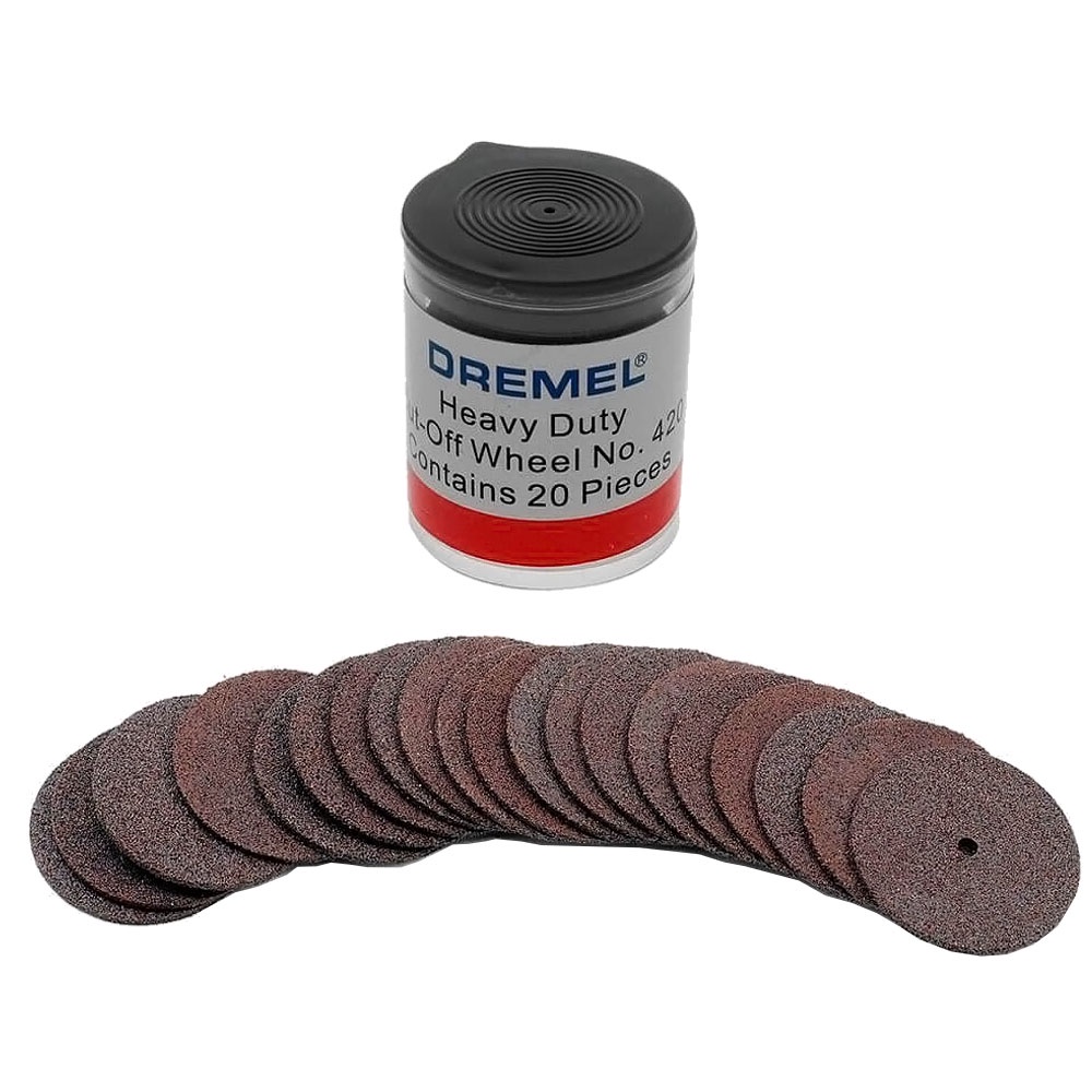Disco de Corte 15/16" Dremel 420 para Metais com 20 Peças - Home & Living