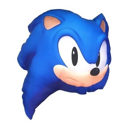 Almofada 3d Sonic Ouriço Azul Jogo Nintendo Game Sega Tails