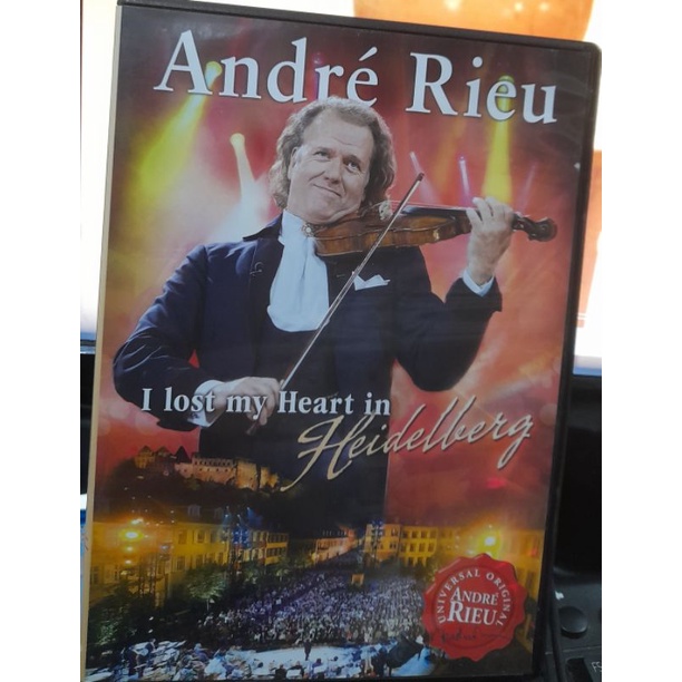 DVD-ANDRE RIEU- I LOST MY HEART IN HEIDELBERG-CONSERVADO
