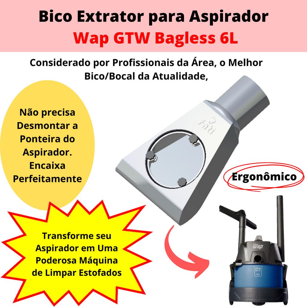 Bico Bocal Extrator Compatível Wap GTW Bagless 6L FATI