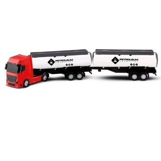 Caminhão Tanque Bitrem Roma Petroleum - Tanque 1/43 - Roma