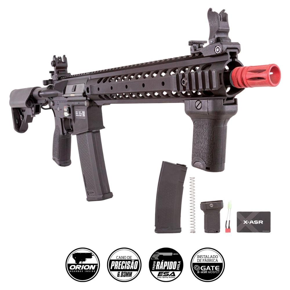 Gearbox Metal Completa Airsoft V2 G&g M4 Blowback Desconto no Preço
