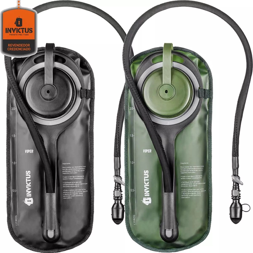 Refil Camelback Invictus Viper 2l Água Hidratação Esportes Ciclismo