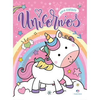 Livro - Unicórnios para colorir - Capa comum - Ciranda Cultural em Oferta na Shopee