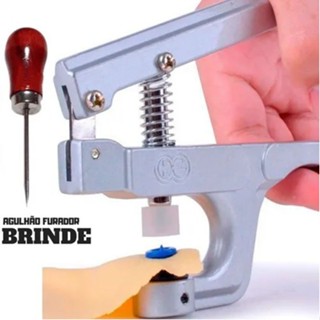 Alicate Pressão Pregar Botão Plastico + Matriz 10, 12, 15 em Oferta na Shopee