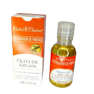 Reparador de Pontas Óleo de Argan 30ml Natu Charm