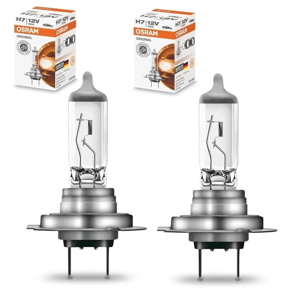 Kit 2 Lâmpada H7 12v 55w Original Line Osram Made In Germany em Oferta na Shopee