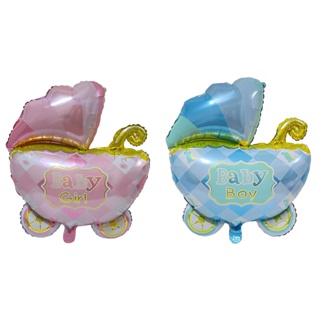 Balão Chá Revelação Carrinho De Bebê 56cm Decoração Festa em Oferta na Shopee