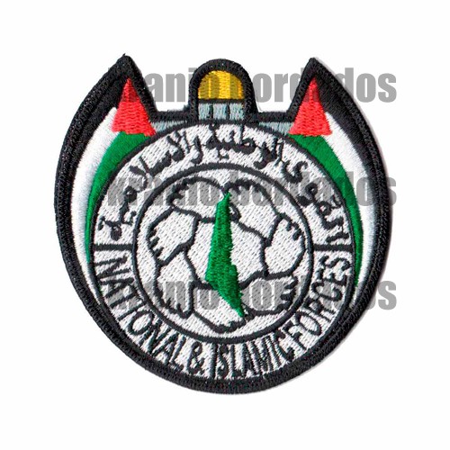 FORÇA NACIONAL PALESTINA AIRSOFT PAINTBALL PATCH BORDADO ENVIO IMEDIATO