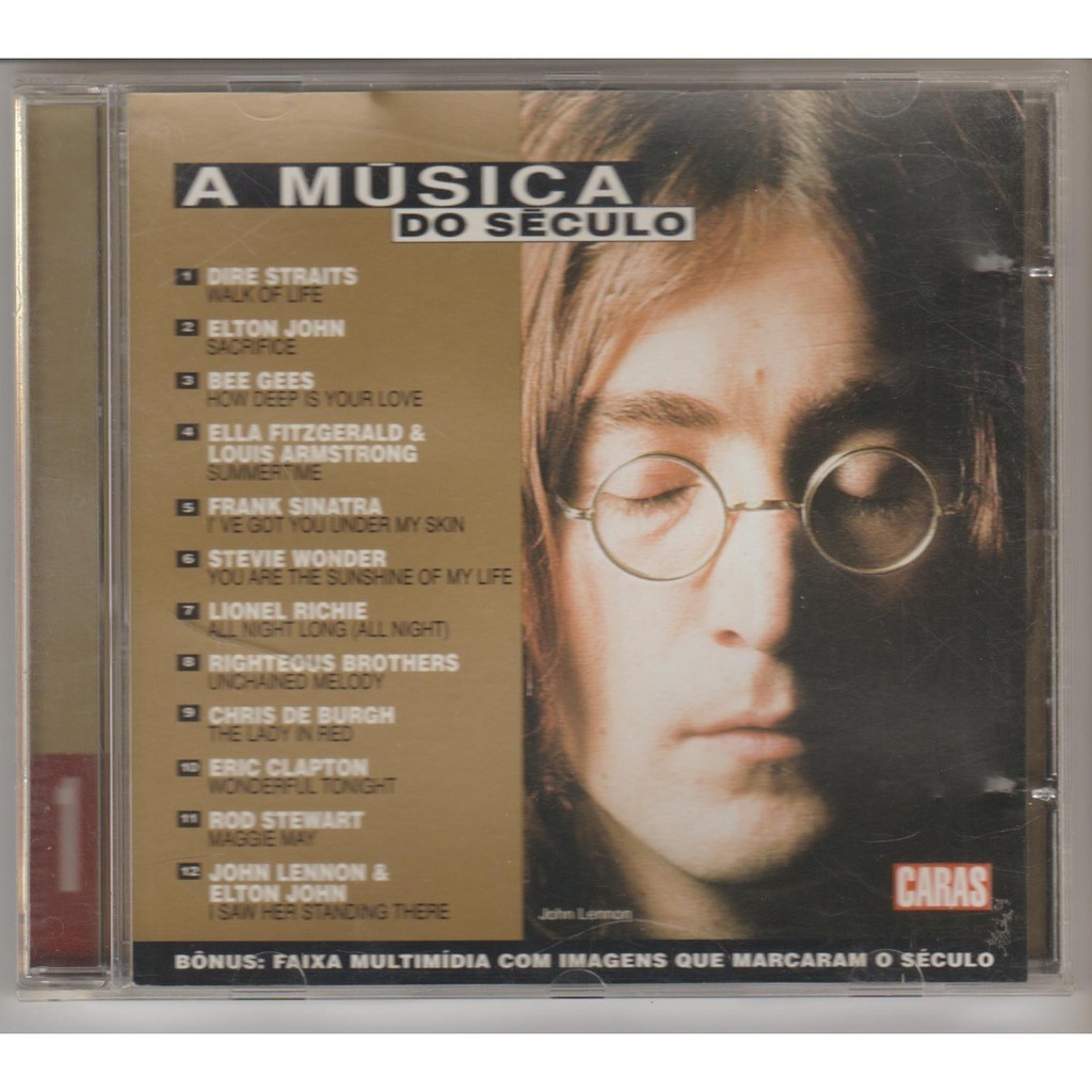 Cd A Música Do Século, Vol 1, Revista Caras, Seminovo