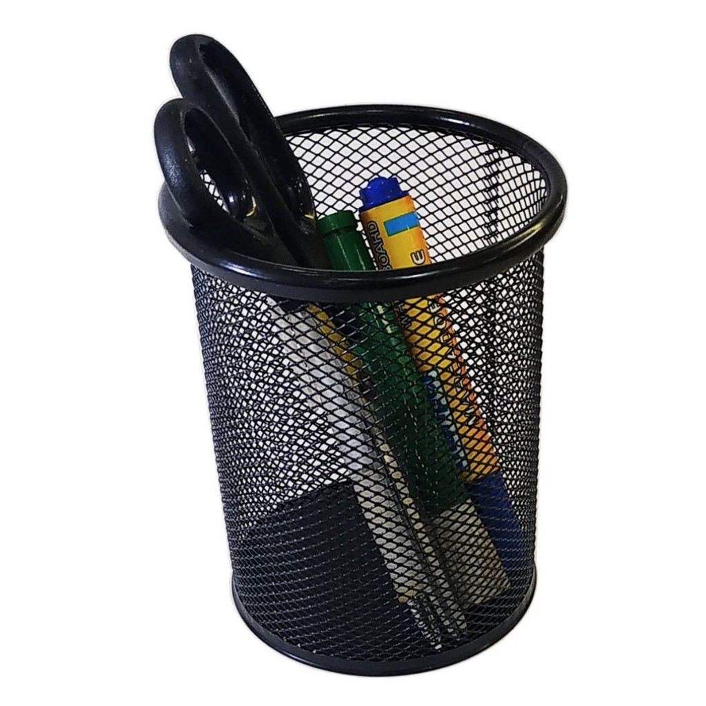 Porta Treco Grande Organizador Mesa Escritório Caneta Lápis Reforçado Oferta Pronta Entrega