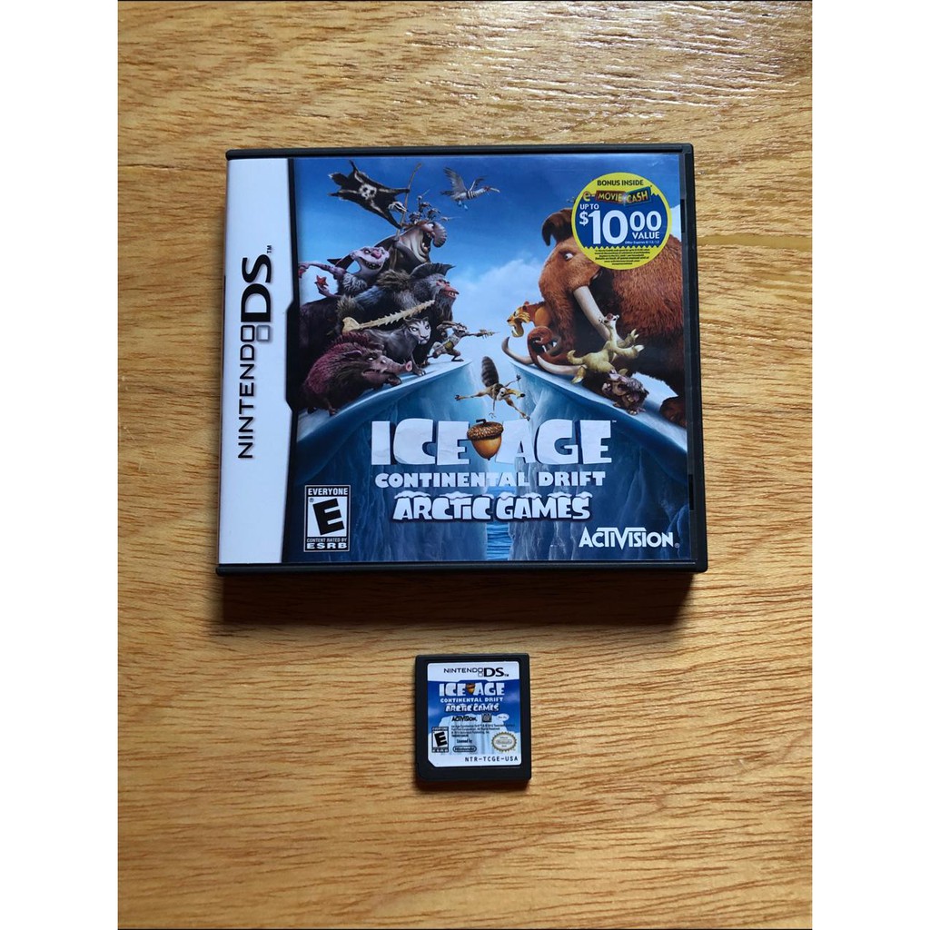 Jogo Ice Age Continental DriftArctic Games ( Era do Gelo ) Nintendo