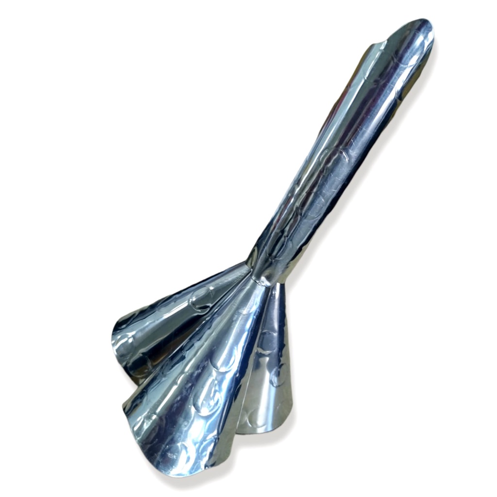 Adja De Aço Simples De Três Bocas - Umbanda E Candomblé