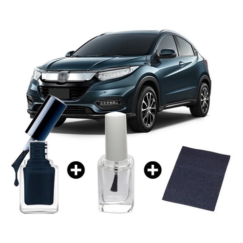 Tinta Tira Risco Reparo Automotivo Hr-v Azul Cósmico 2021