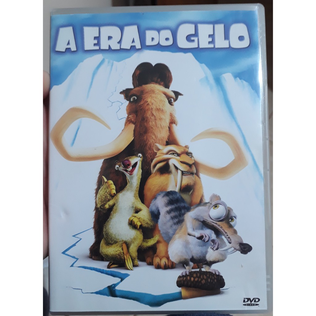 Dvd A Era Do Gelo Manny Sid Diego Scrat Ellie Fox disney