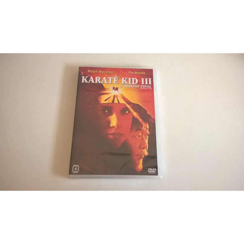 Dvd - Karatê Kid 3 O Desafio Final - LACRADO