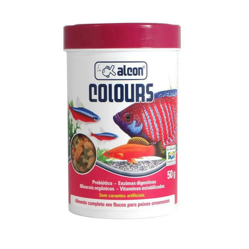 Ração Para Peixe Colours Alcon 50g