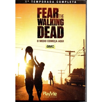 Box Com 2 Dvds Fear The Walking Dead - 1ª Temporada Completa