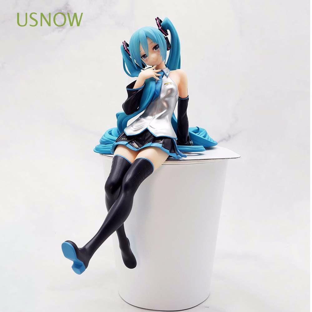 20cm Pink Cherry Hatsune Miku Figura Anime Kawaii Bonecas