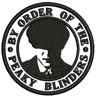 Patch bordado by order of the Peaky Blinders com carrapicho ou sem carrapicho e termocolante escolha seu tamanho em Oferta na Shopee