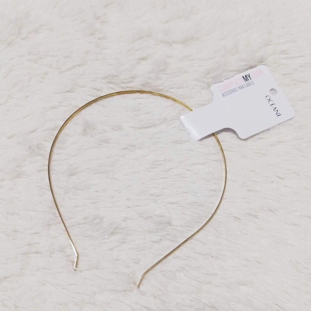 Tiara de cabelo fina Shopee Brasil