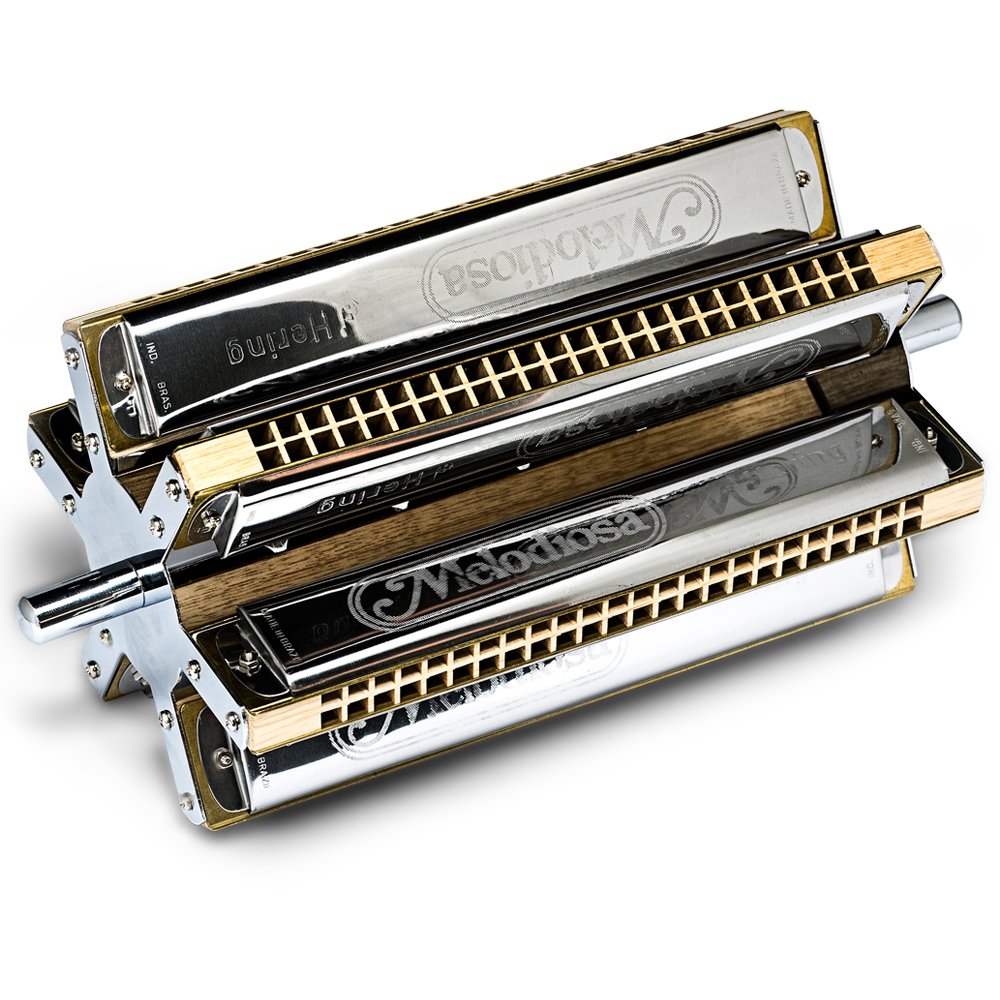 Gaita Hering Tremolo Melodiosa Carambola 6 Tons CAR6 Com Case