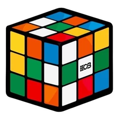 Mouse Pad Cuber Brasil Estampa Cubo Mágico com Base Antiderrapante