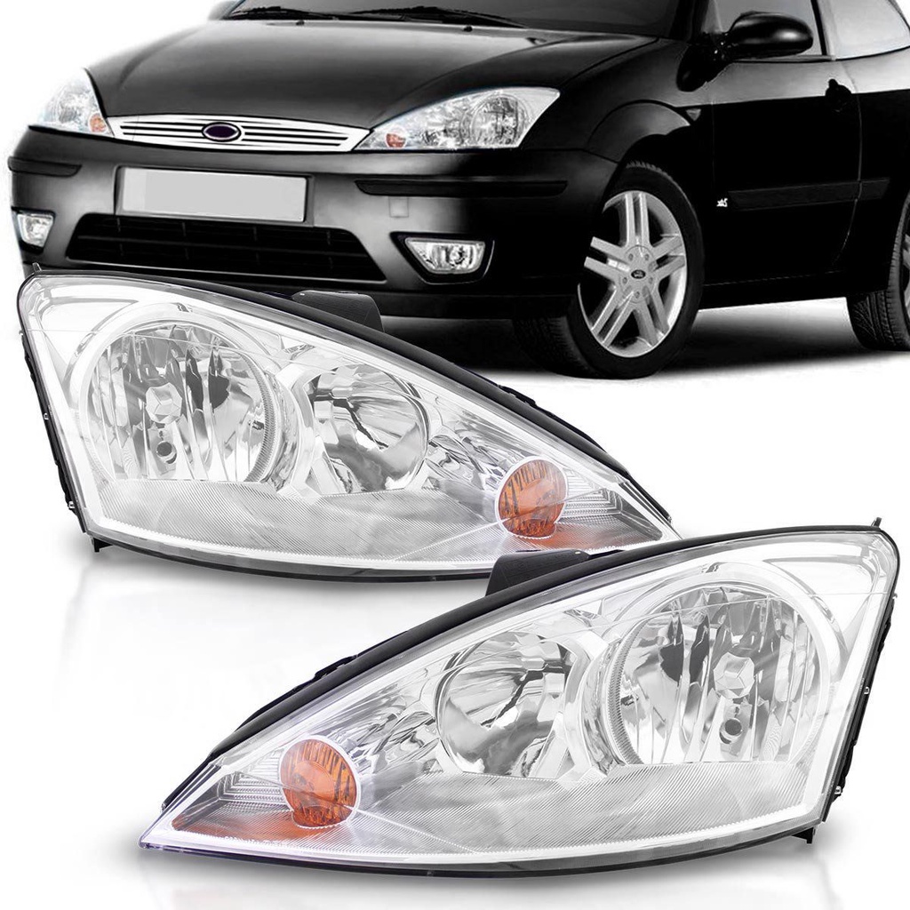 Farol Focus 2004 2005 2006 2007 2008 Foco Duplo Cromado