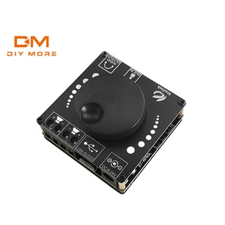DIYMORE AP50L 50WX2 12V 24V Bluetooth 5.0 Audio Digital Power Amplifier Stereo Board AUX