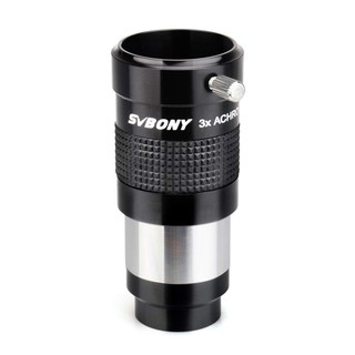 Svbony SV136 Lente Barlow 1,25" 3x Full Metal cromática avançada de alta resolução de cor corrige para oculares de telescópio